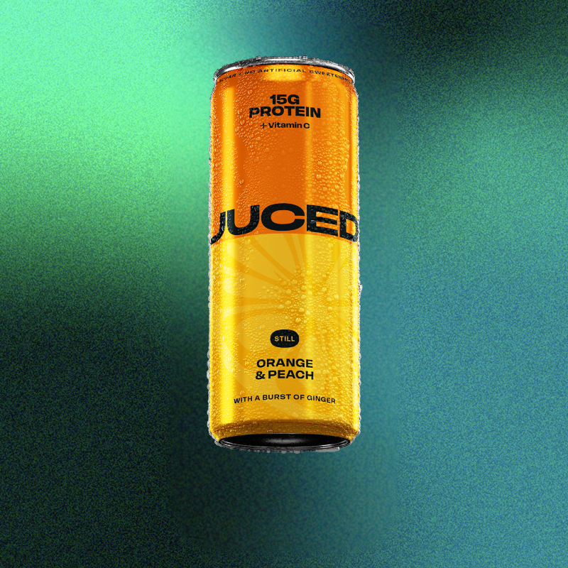 JUCED 15g Protein Orange & Peach 250ml x12