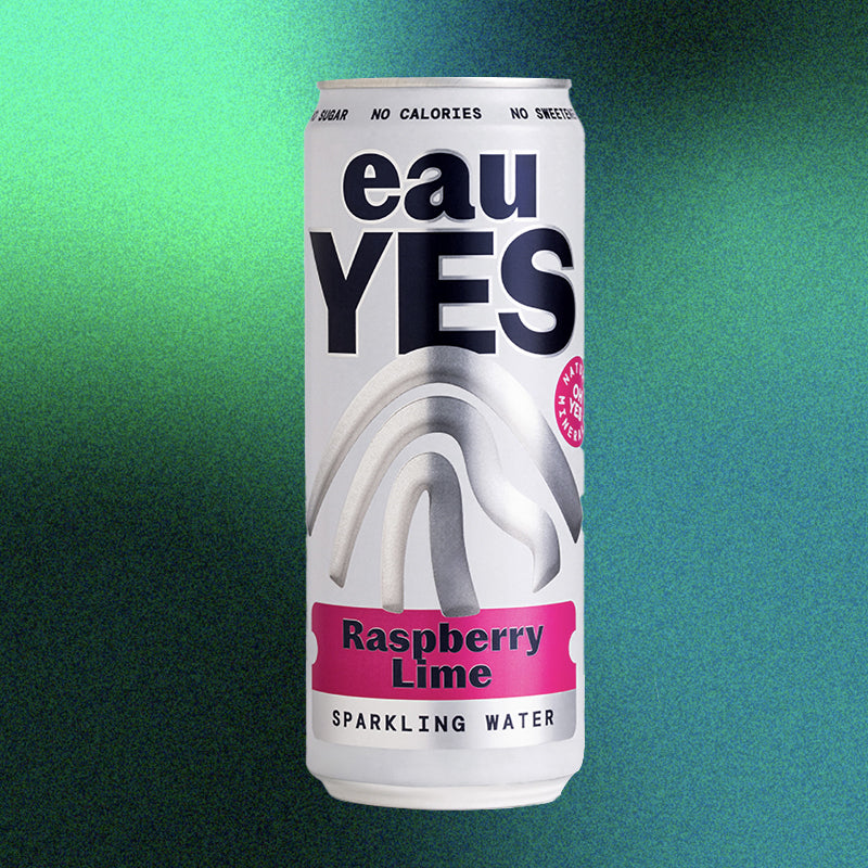 eauYES Water Raspberry Lime 330ml x 12