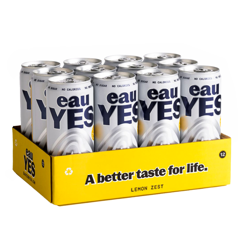 eauYES Water Lemon Zest 330ml x 12